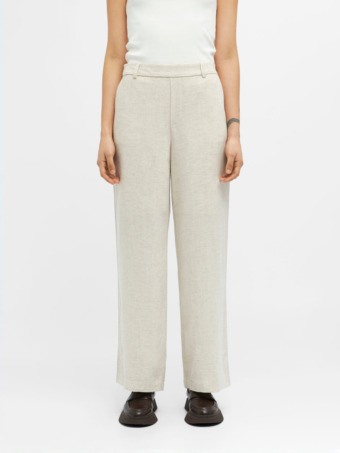 OBJSANNE Pants - Sandshell